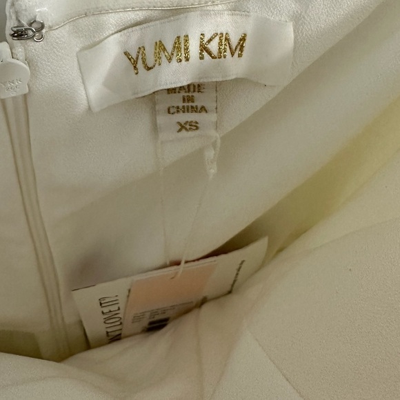 NWT Yumi Kim Night Glamour Strapless Midi Dress in White - Picture 7 of 11